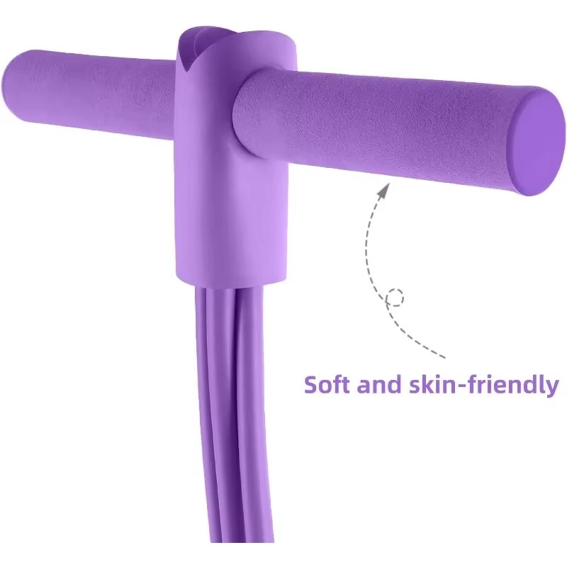 4-Tube Elastic Yoga Pedal Pull - đánh giá và giá Yoga Fitness Resistance Band