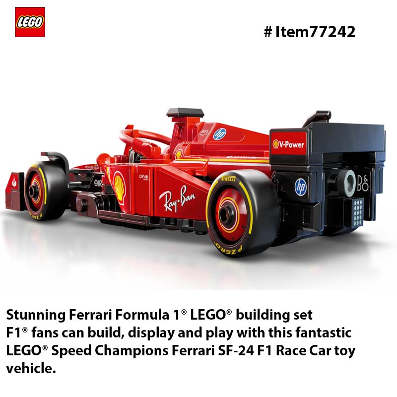LEGO 77242 Speed Champions Fer - đánh giá và giá Victor Racket Jetspeed