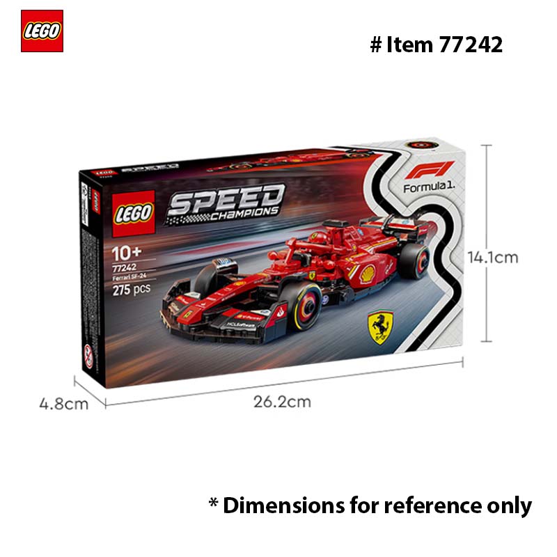 LEGO 77242 Speed Champions Fer - đánh giá và giá Victor Racket Jetspeed