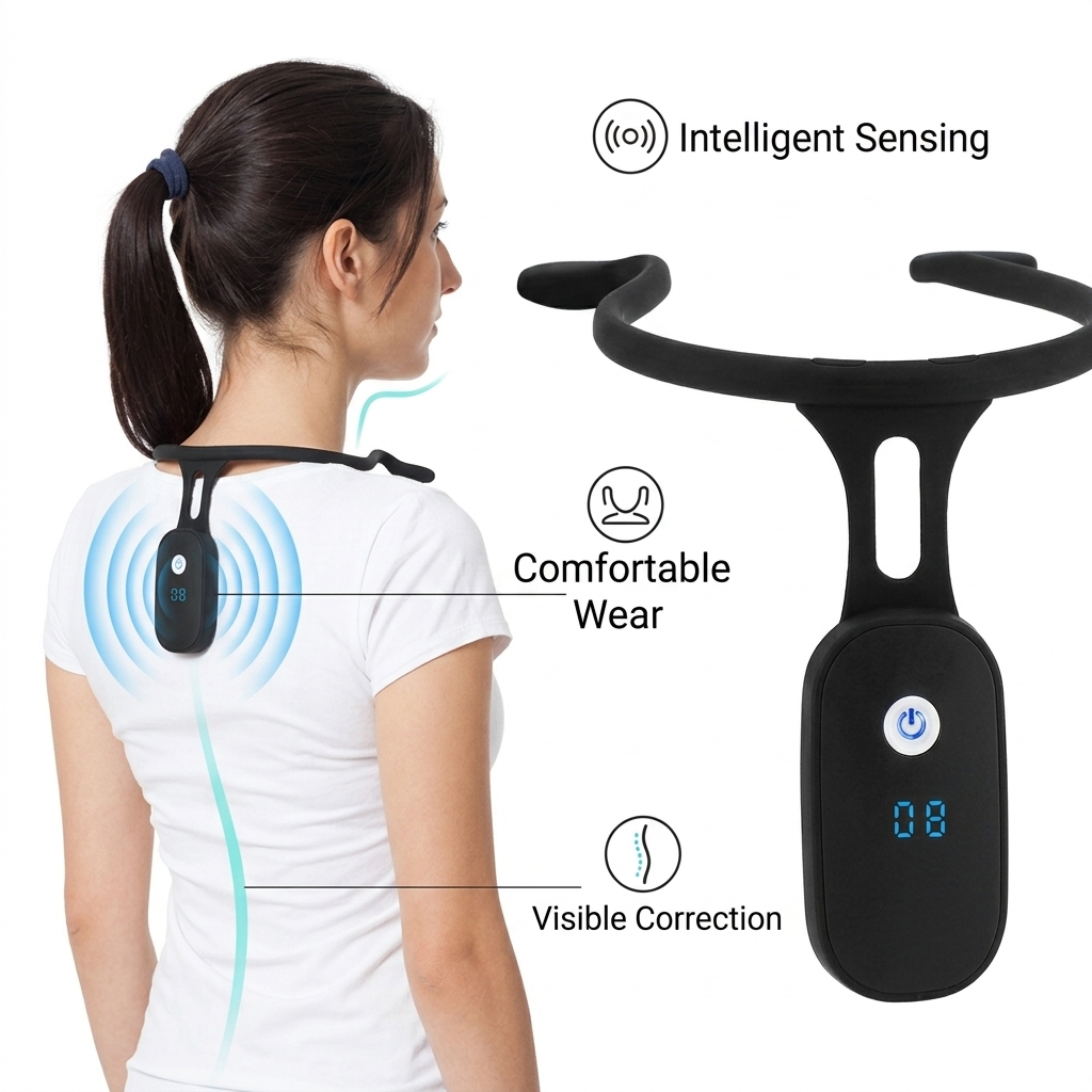 Posture Adjuster LCD Display S - đánh giá và giá Posture Corrector Back