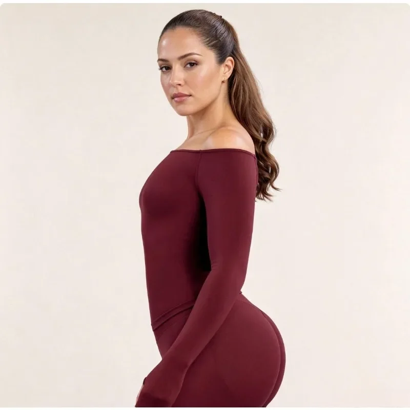 Womens Off Shoulder Long Sleev - đánh giá và giá Yoga Of Fitness